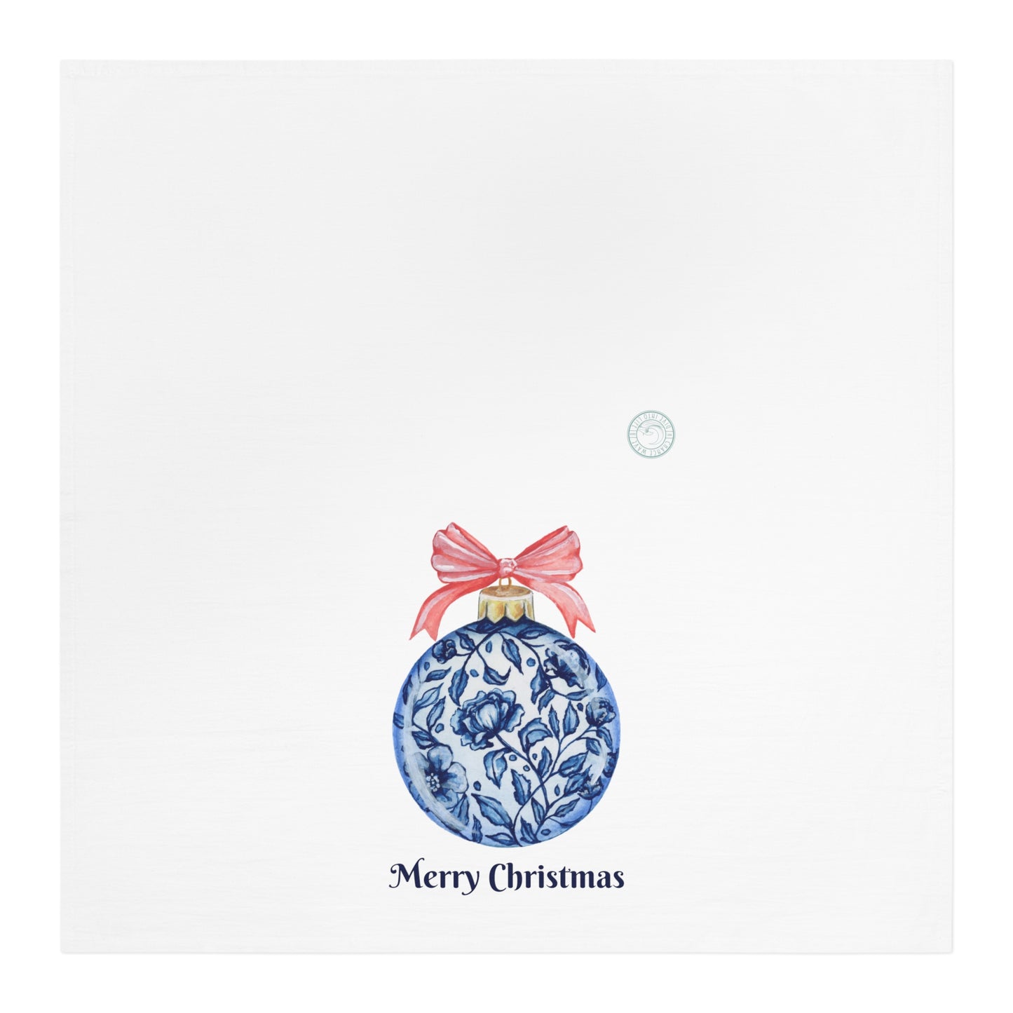 Christmas Ornament Tea Towel