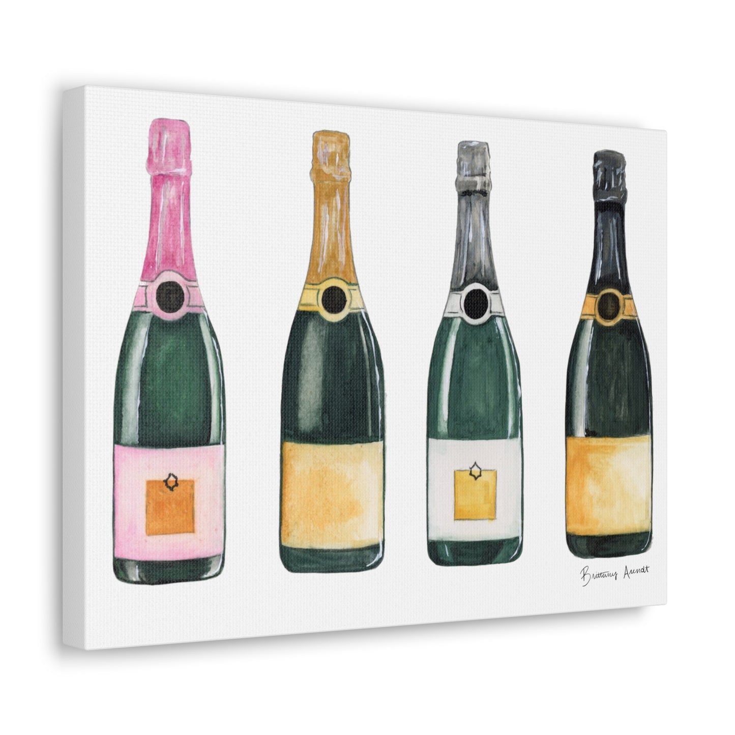 Champagne Canvas Gallery Wrap