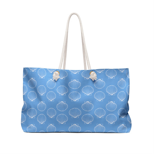 Seashell Pattern Weekender Bag