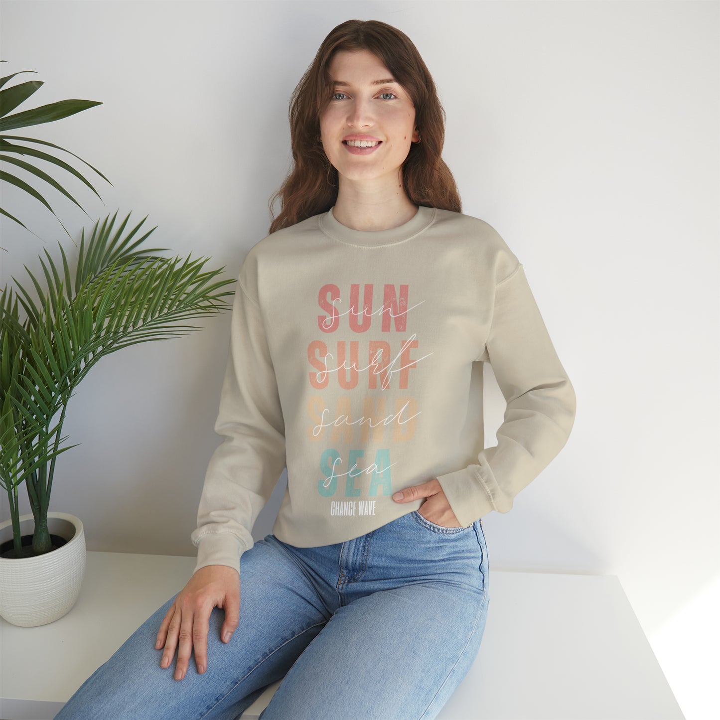 Sun Surf Crewneck