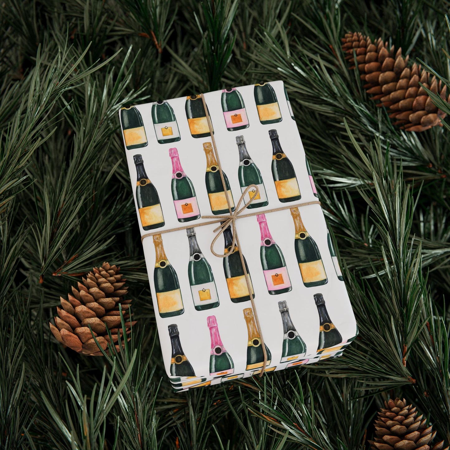 Champagne Wrapping Paper