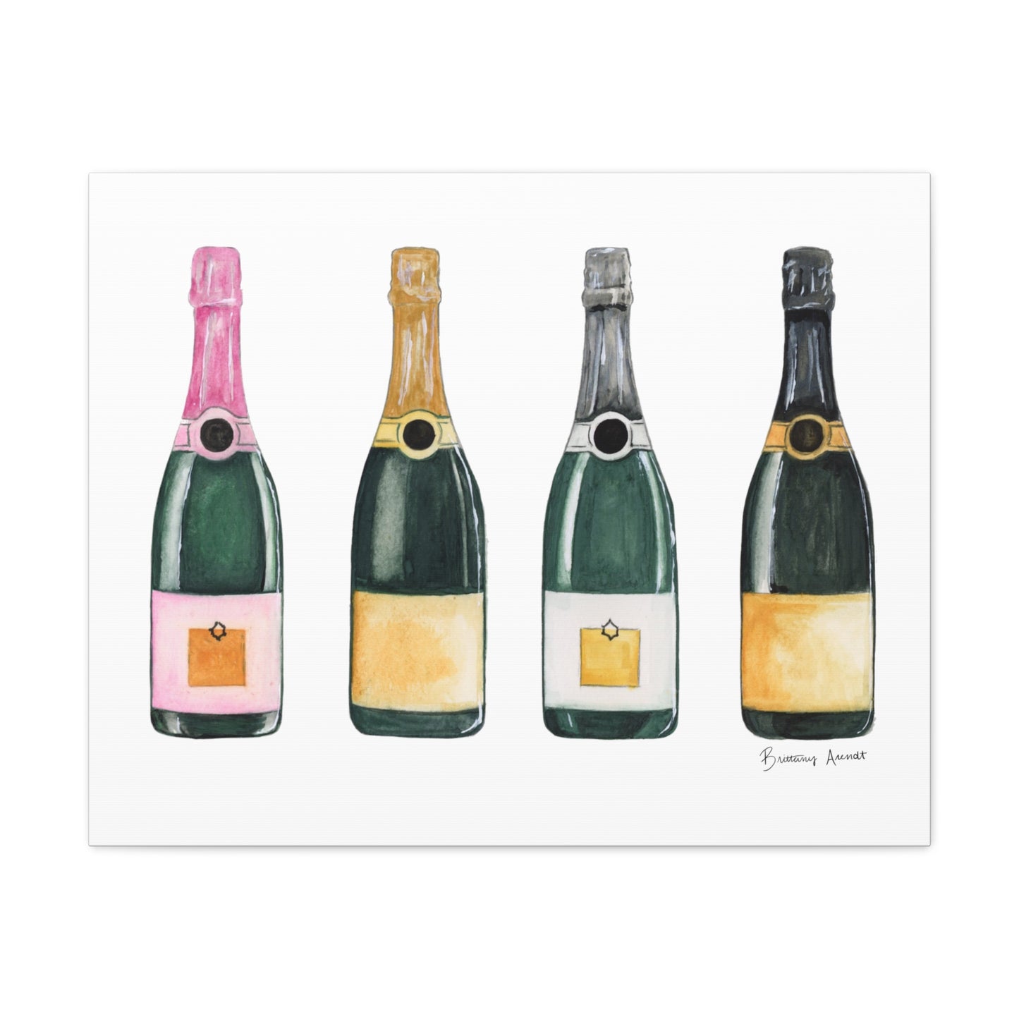 Champagne Canvas Gallery Wrap