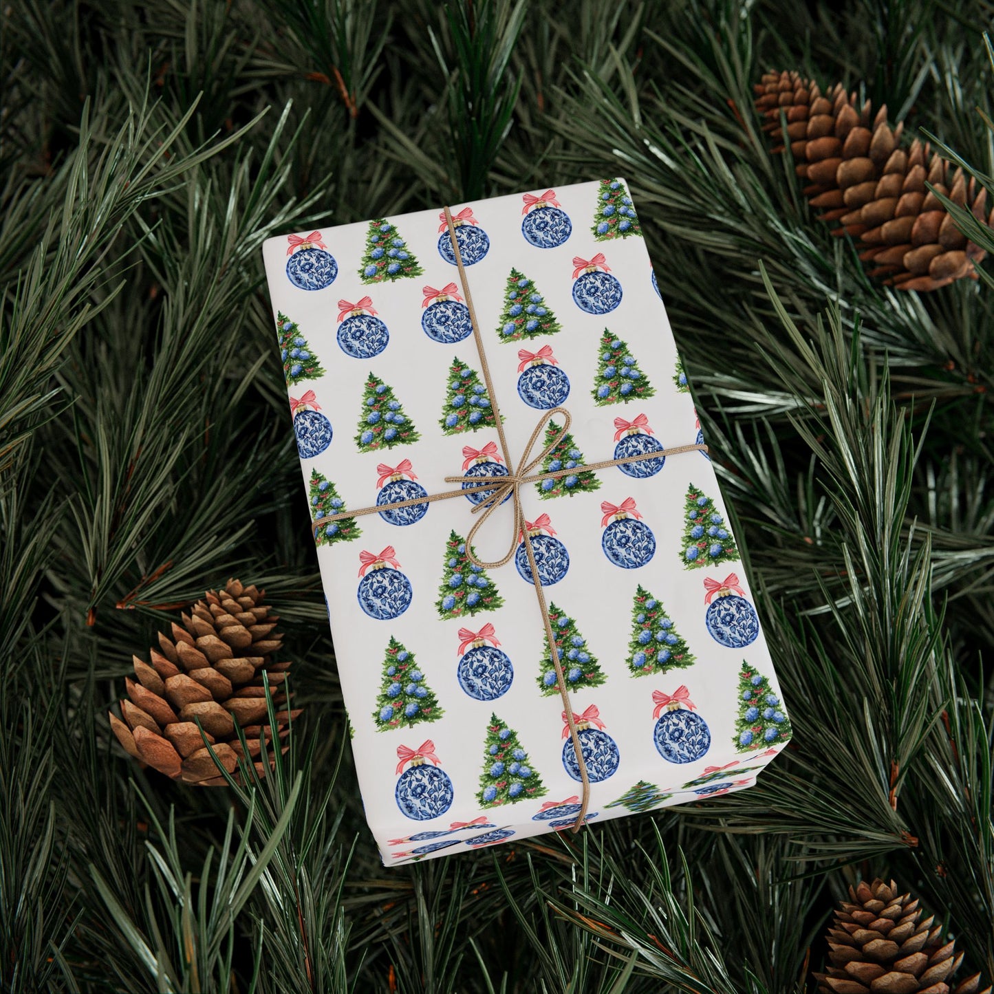 Ornament Pattern Wrapping Paper