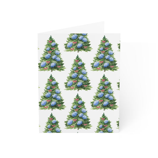 Hydrangea Tree Pattern Greeting Cards (10 and 30pcs)