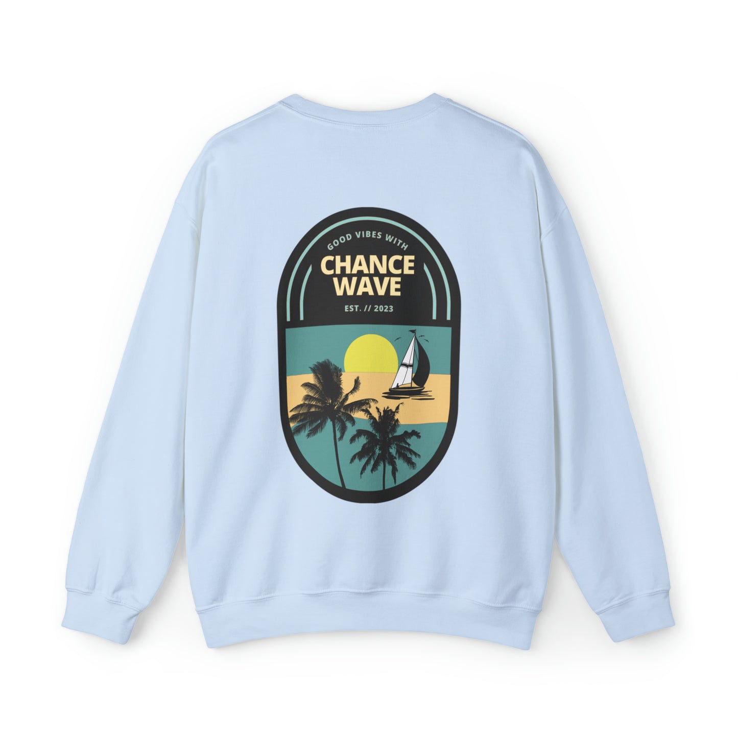 Chance Wave Sailboat Crewneck