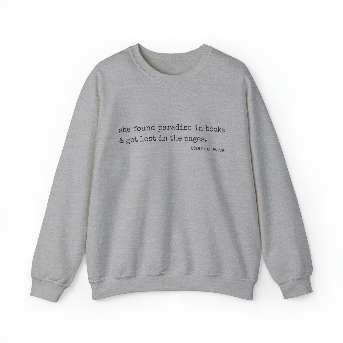 Paradise in Books Crewneck