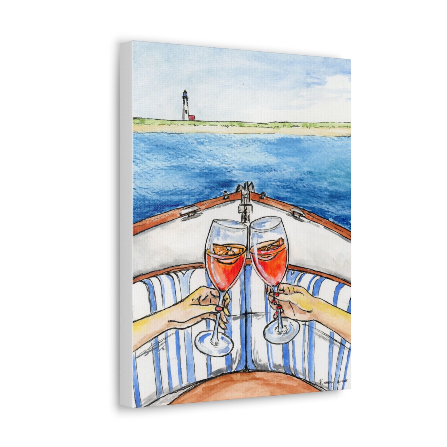 Boat Toasts Canvas