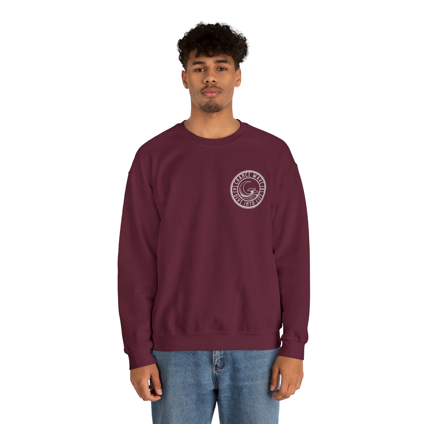 Surf Board Logo Crewneck