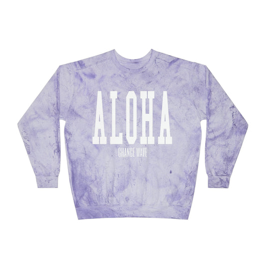 Aloha Tie Dye Crewneck