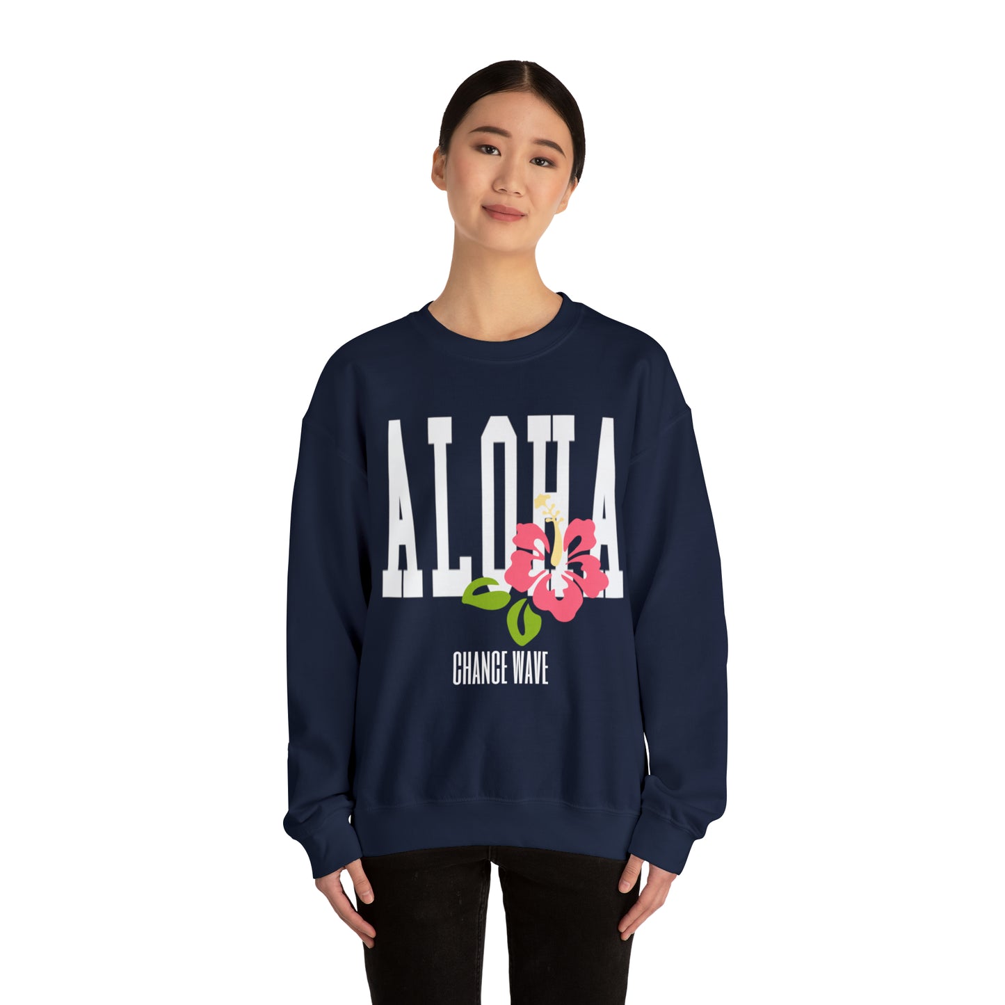 Aloha Flower Crewneck