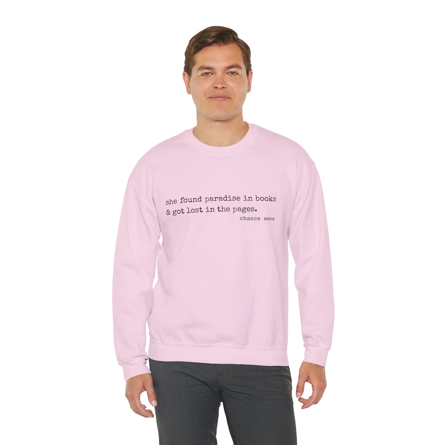 Paradise in Books Crewneck