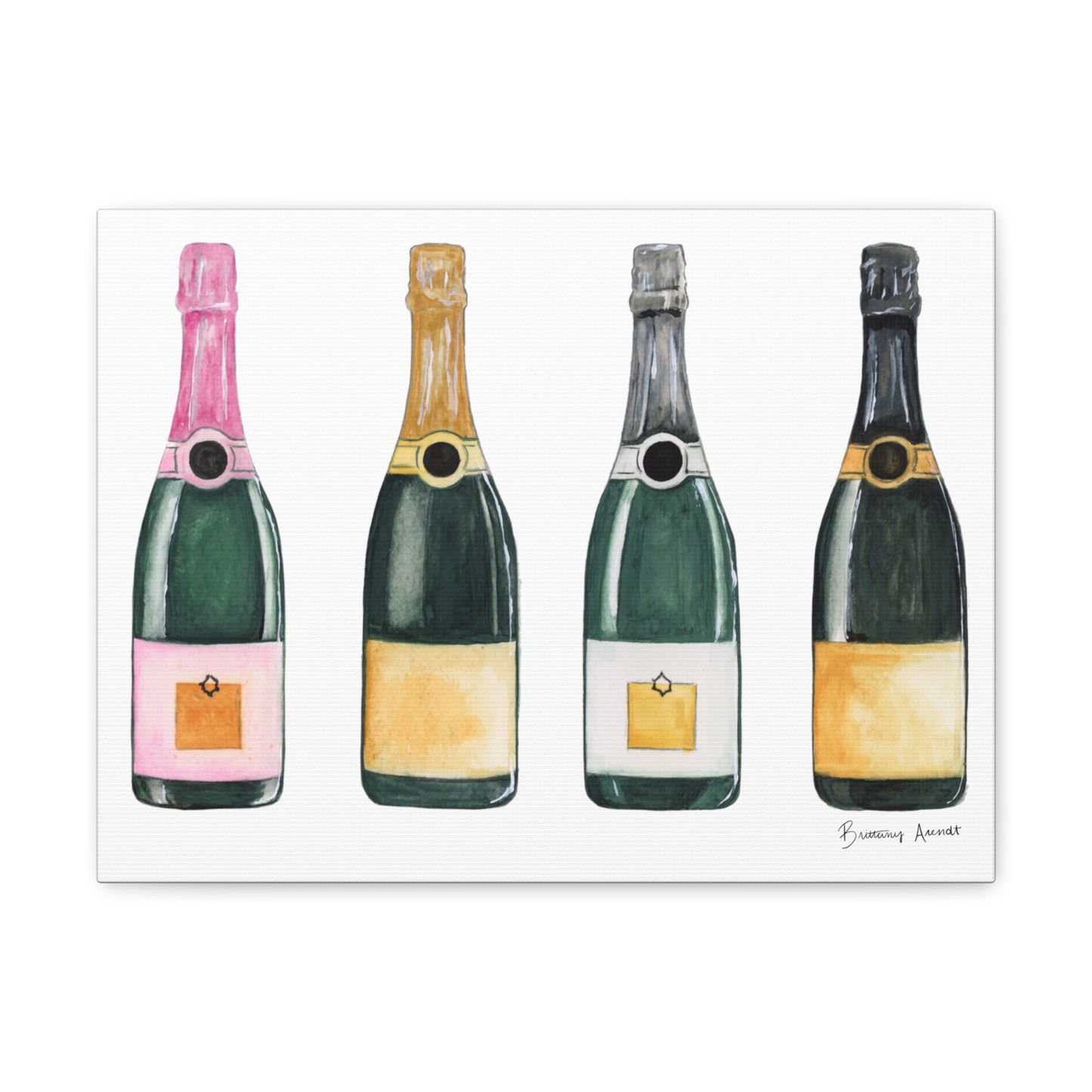 Champagne Canvas Gallery Wrap