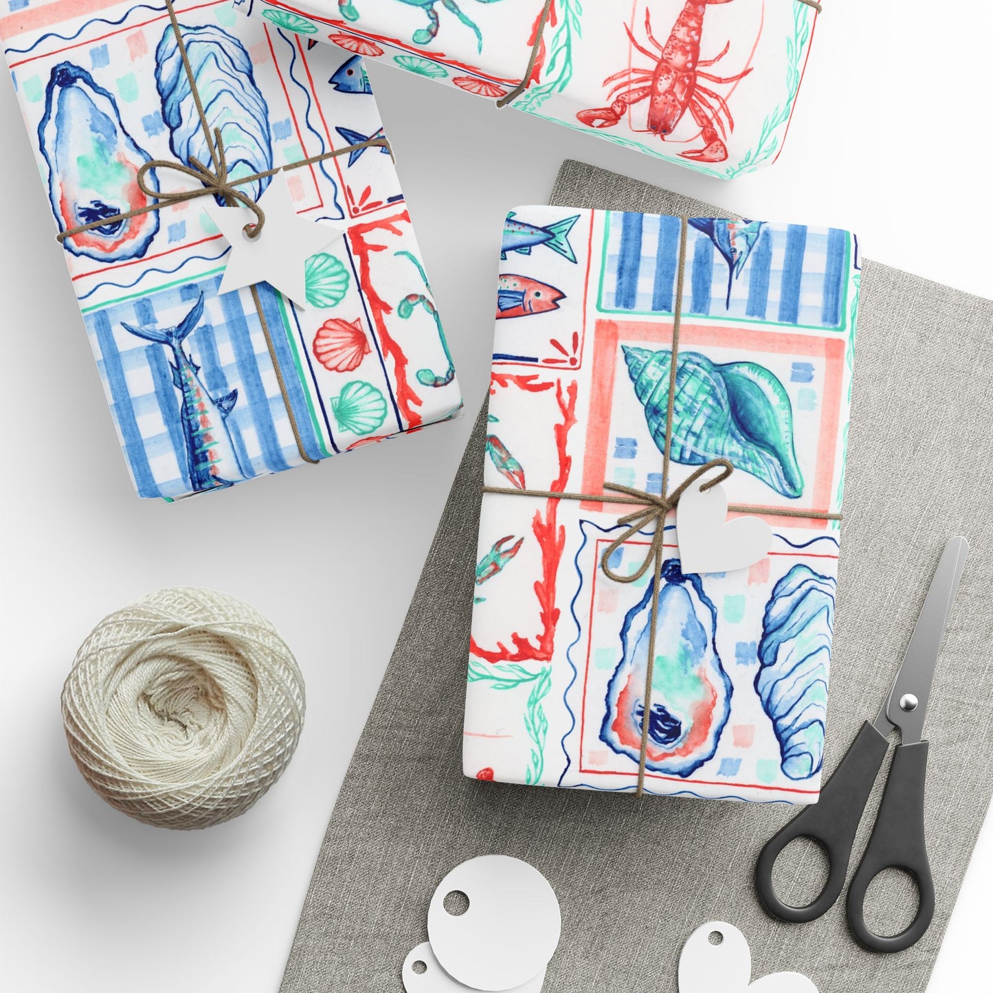 Coastal Summer Wrapping Paper