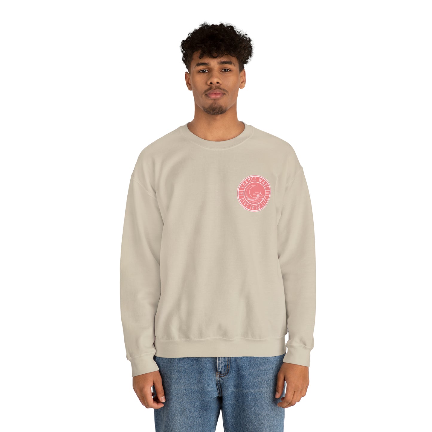 Pink Aloha Crewneck