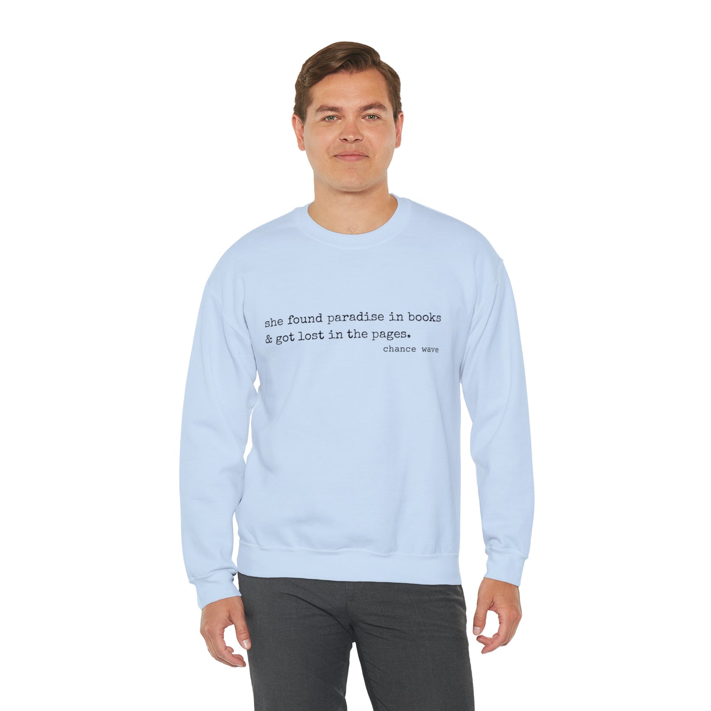 Paradise in Books Crewneck