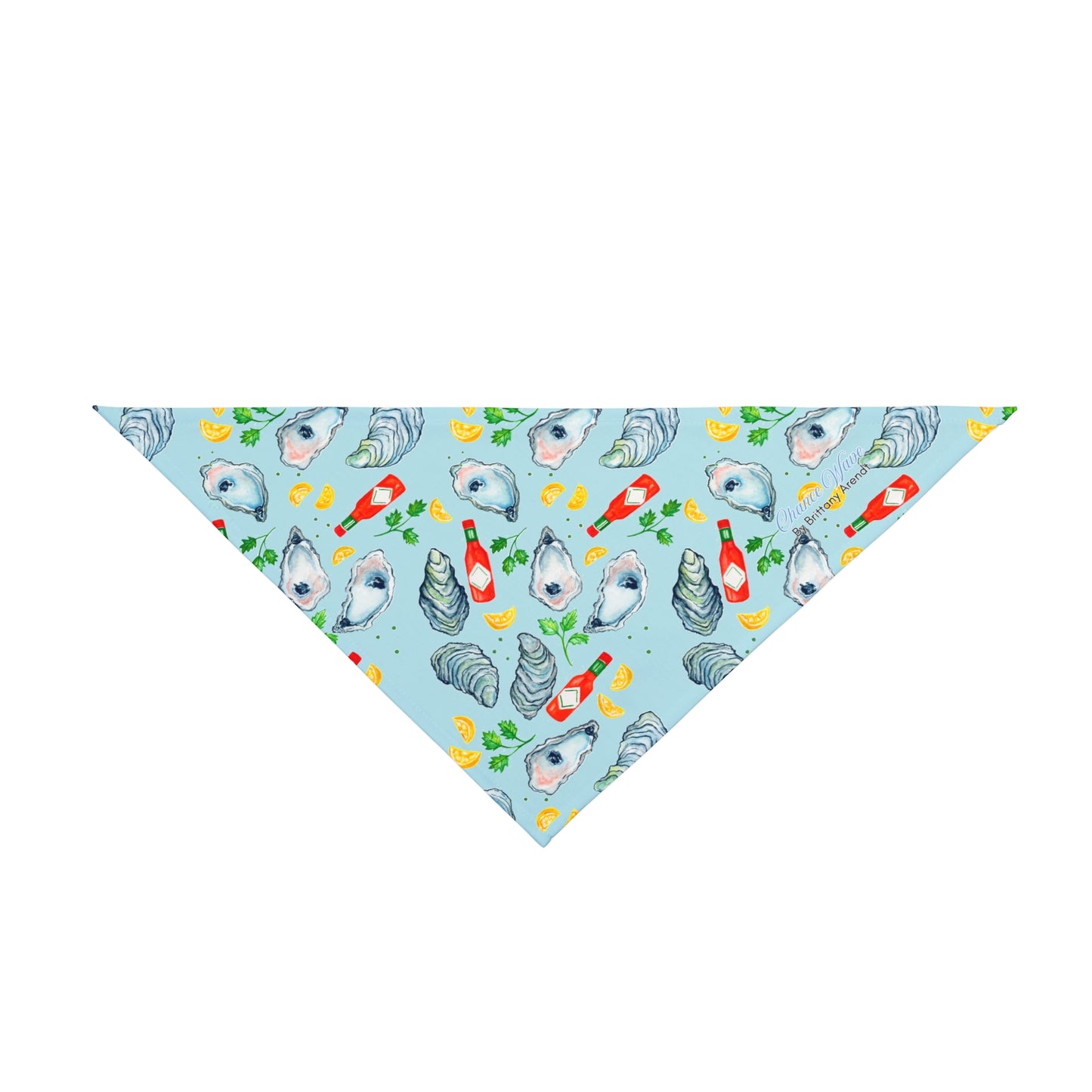 Oyster Platter Pet Bandana