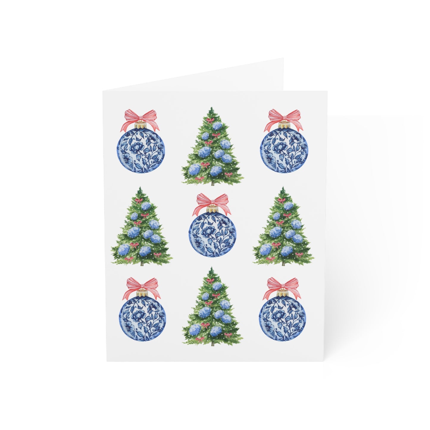 Ornament Tree Pattern Greeting Cards (10 and 30pcs)