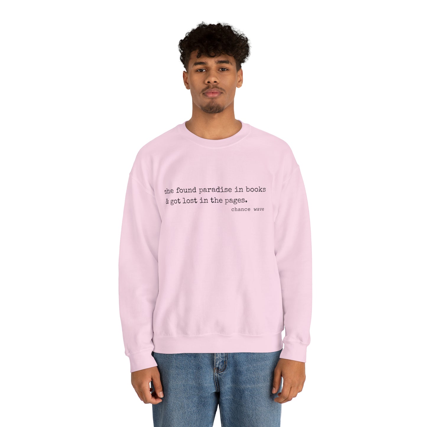 Paradise in Books Crewneck