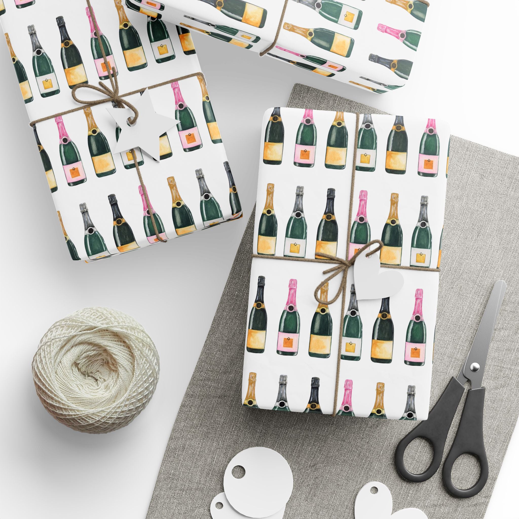 Champagne Wrapping Paper – Chance Wave