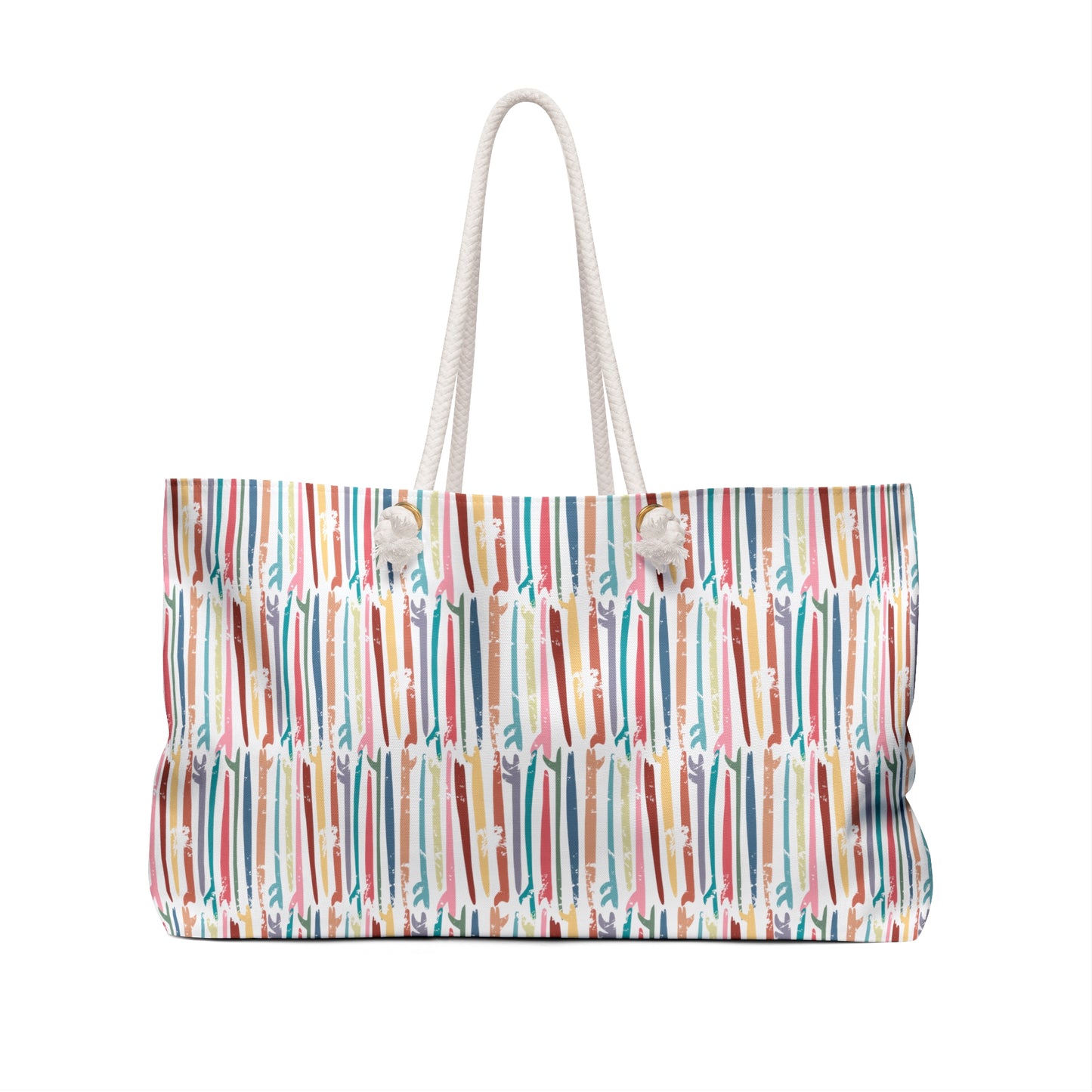 Surf Pattern Weekender Bag