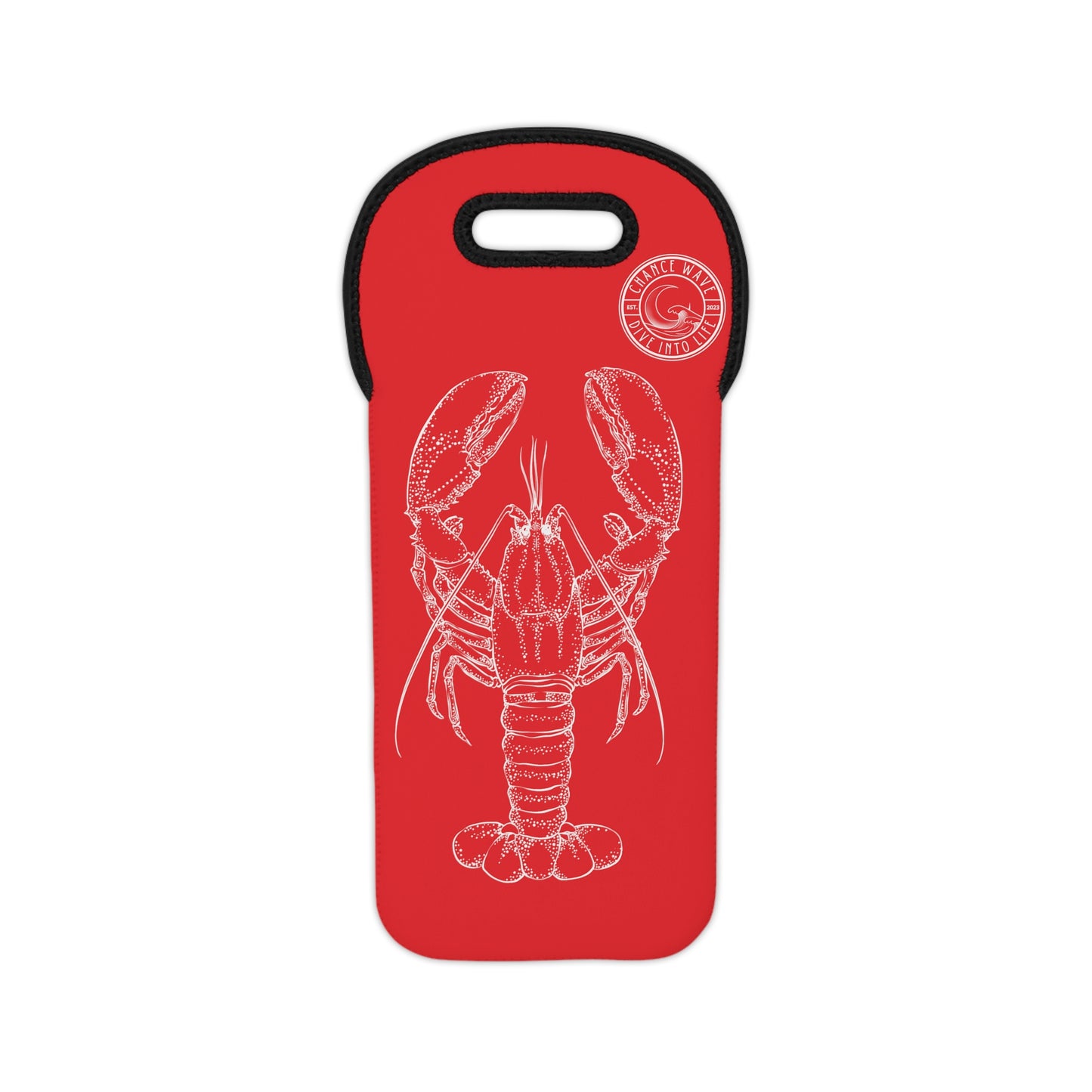 Lobster Wine Tote Bag