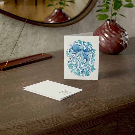 Octopus Greeting Cards (10 and 30pcs)