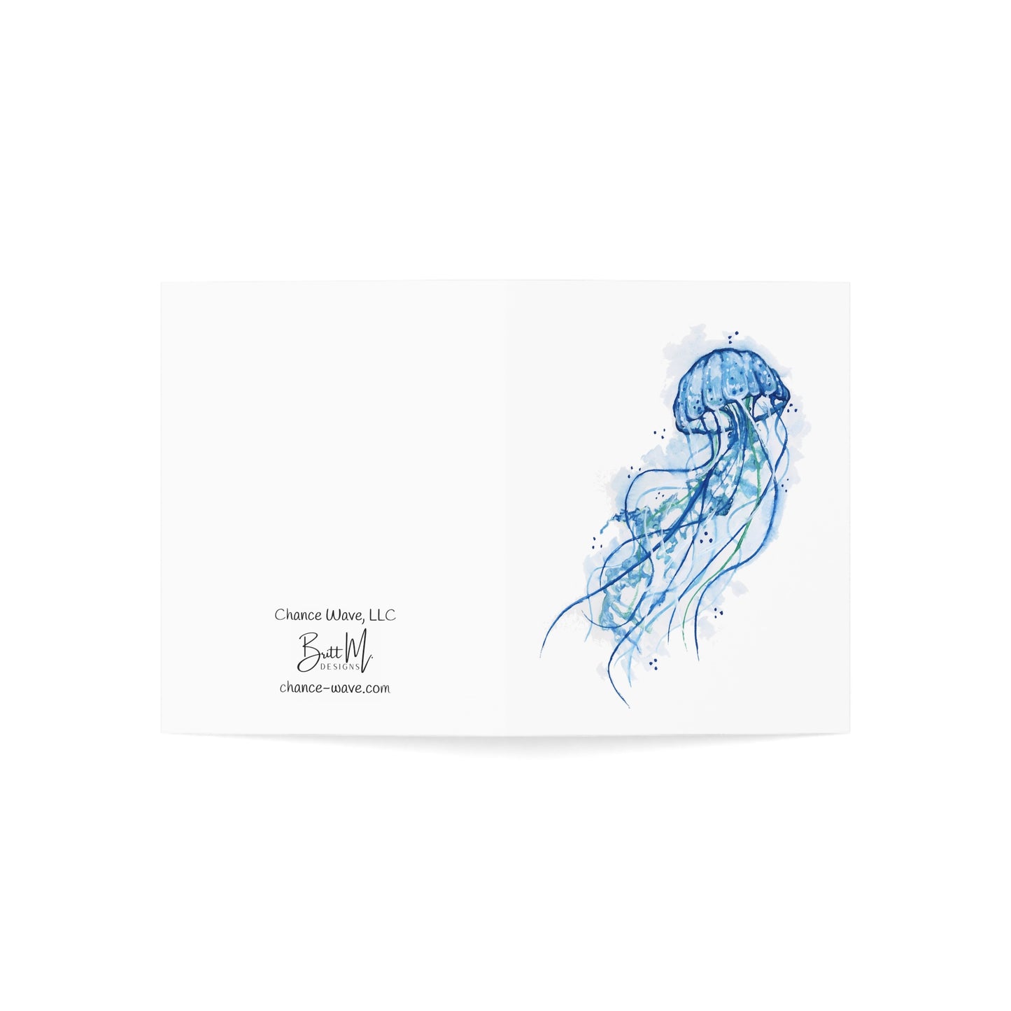 Jellyfish Greeting Cards (10 and 30pcs)