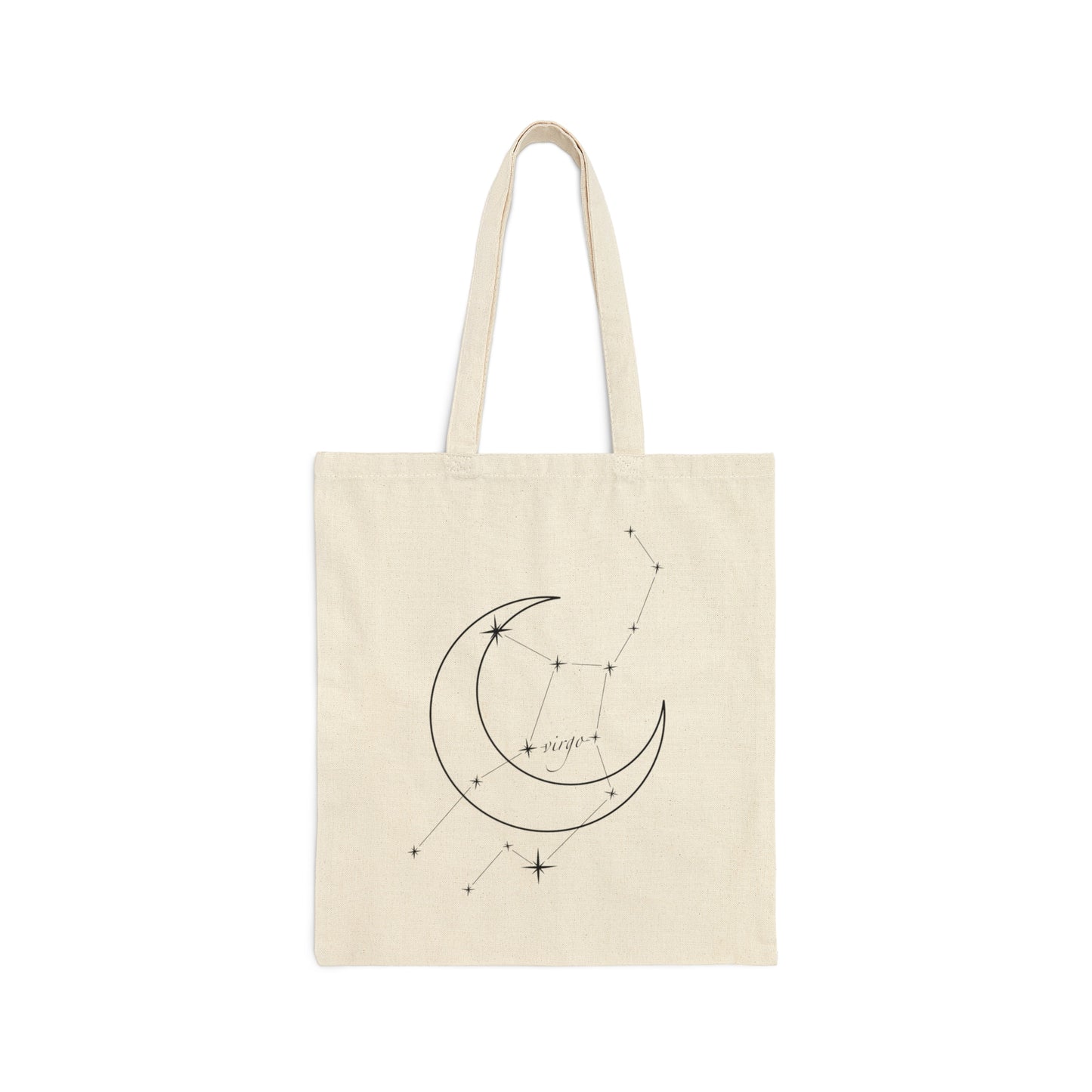 Virgo Canvas Tote Bag