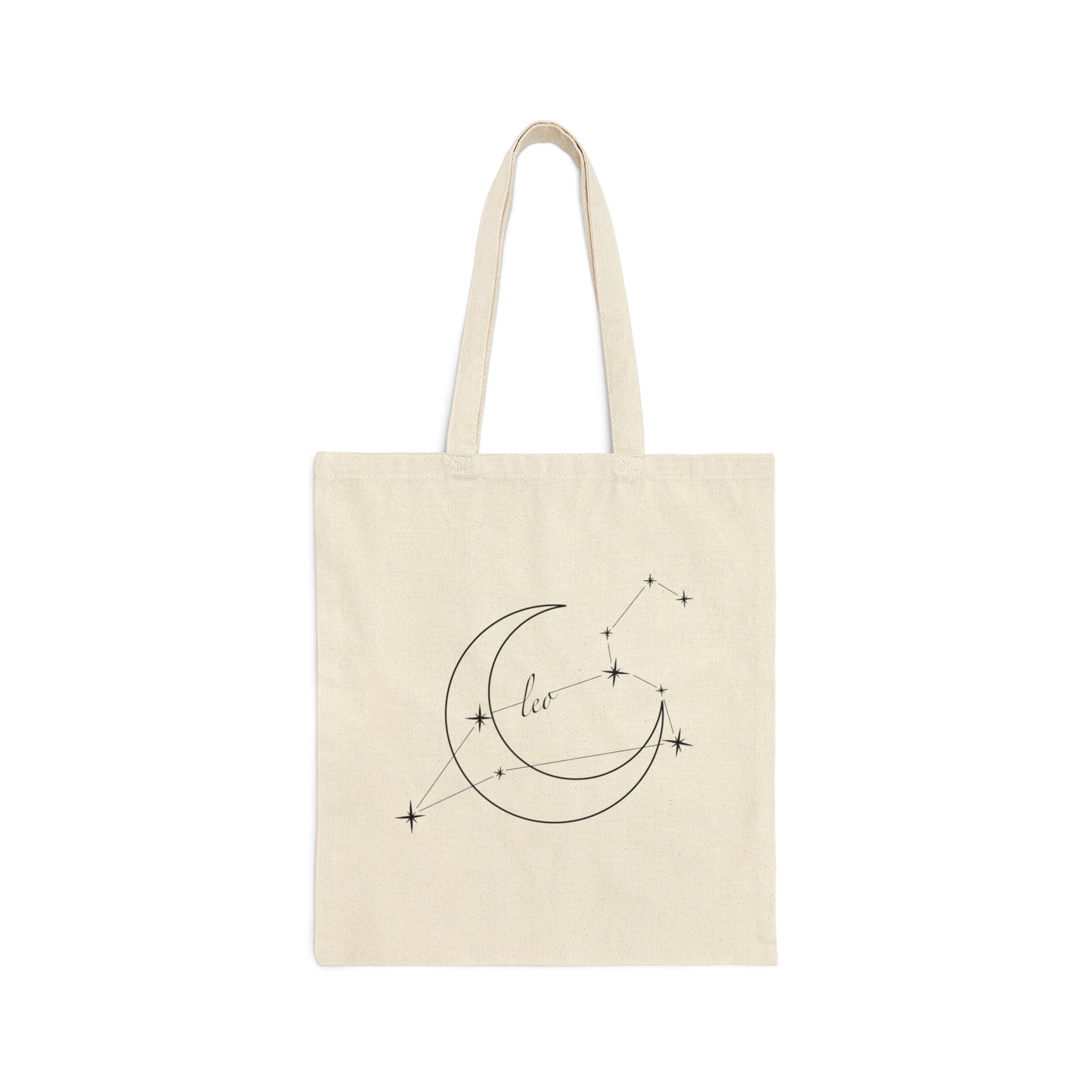 Leo Canvas Tote Bag