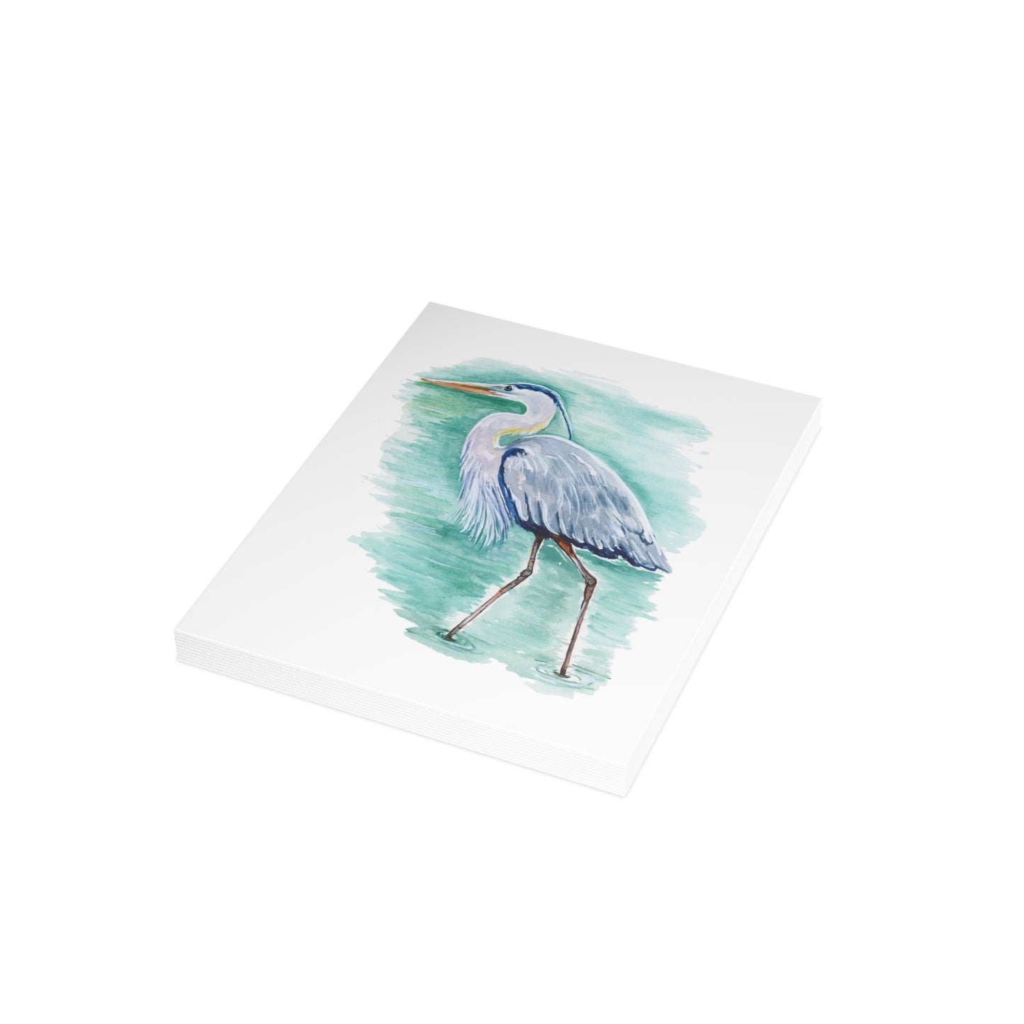 Great Blue Heron Greeting Cards (10 and 30pcs)