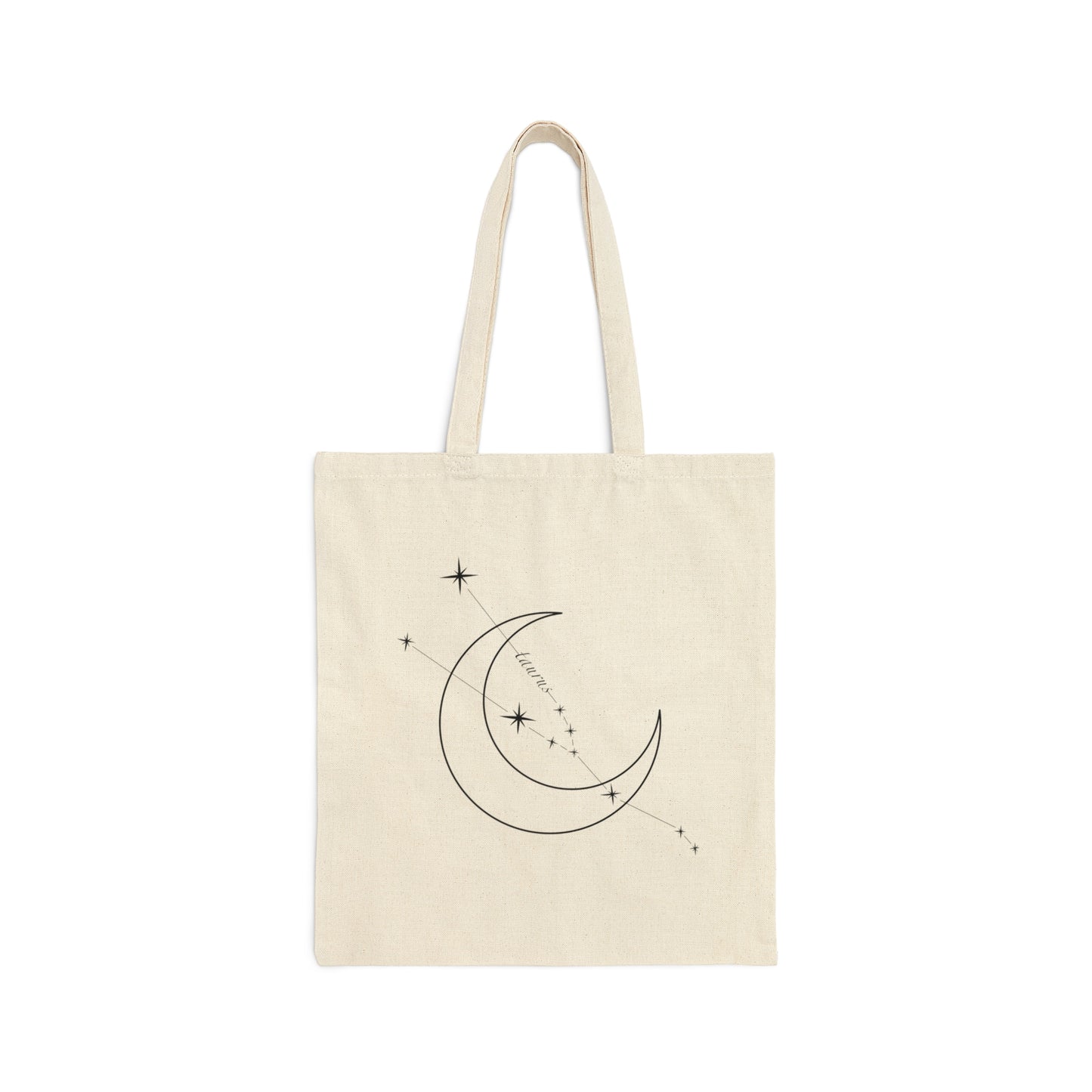 Taurus Canvas Tote Bag