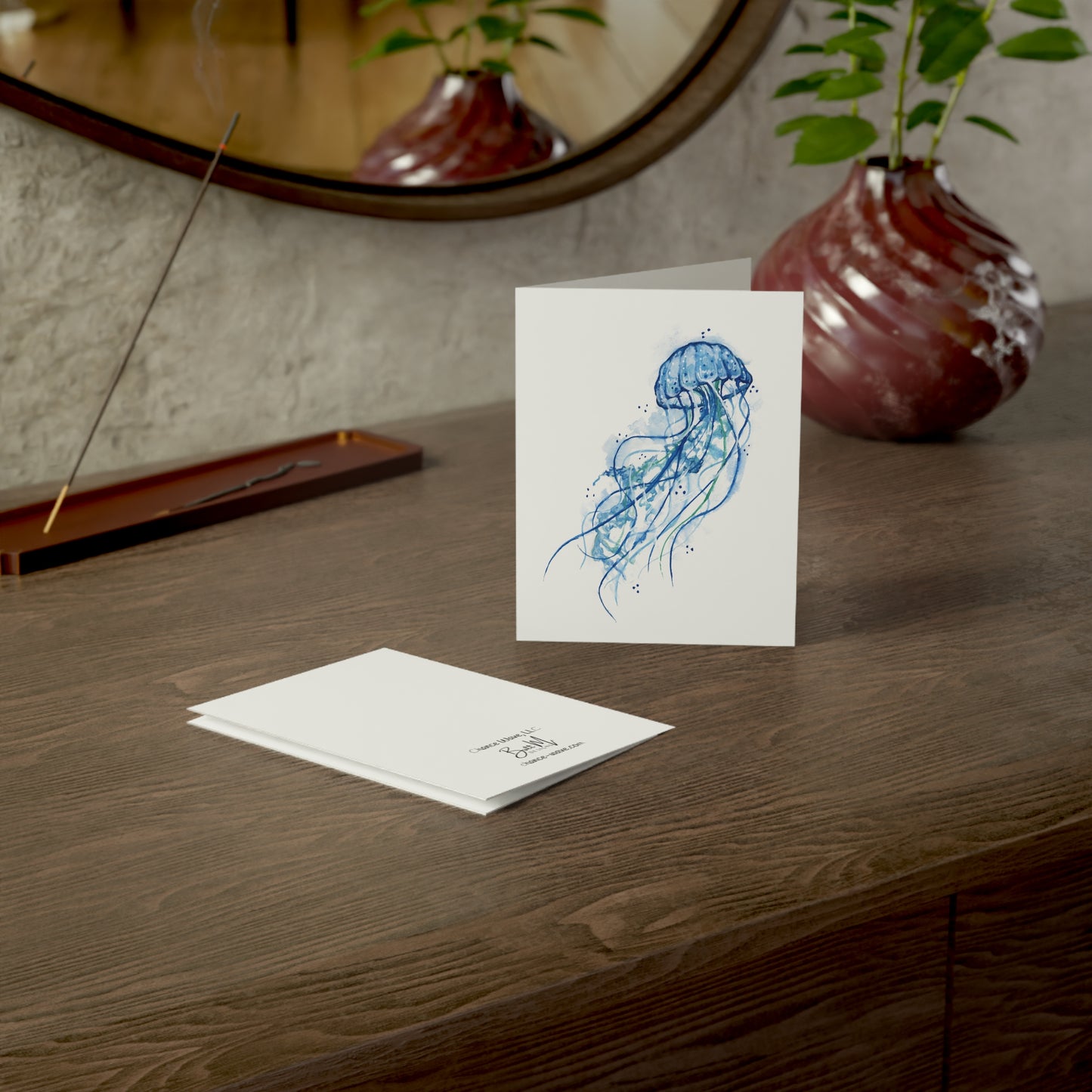 Jellyfish Greeting Cards (10 and 30pcs)