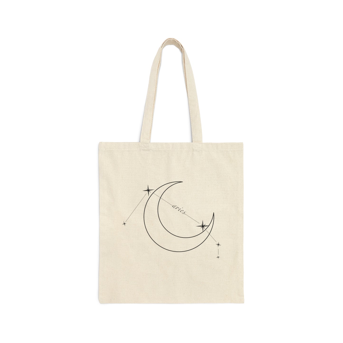 Aries Canvas Tote Bag