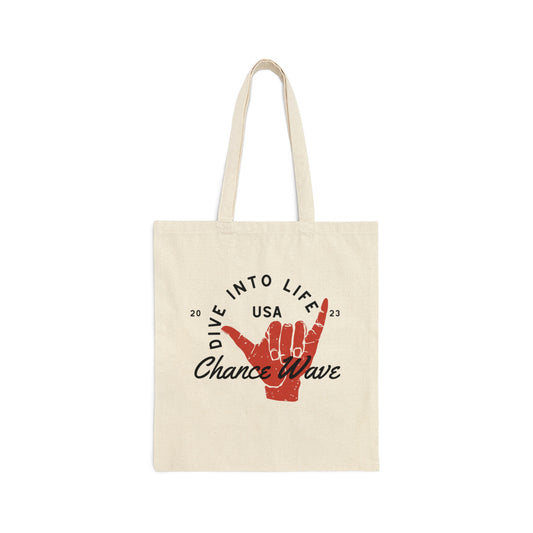 Hang Loose Canvas Tote Bag