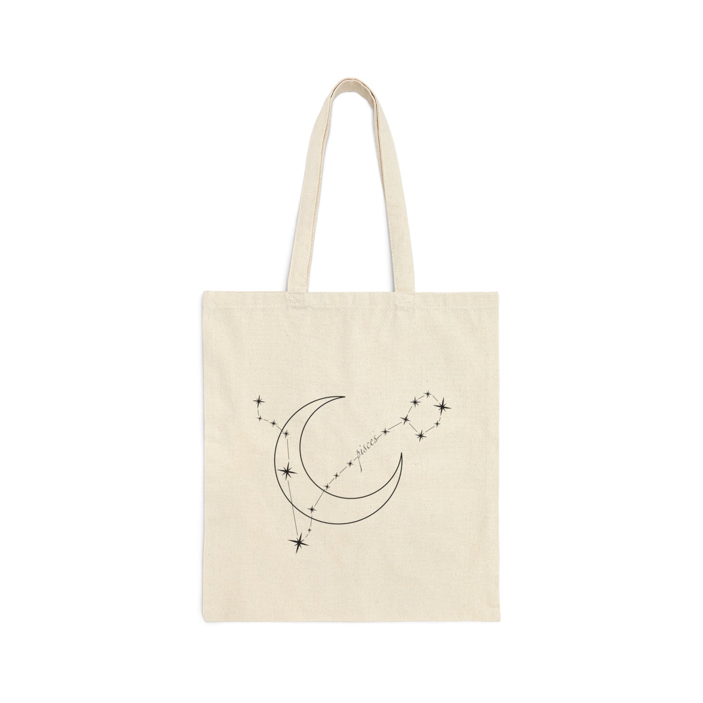 Pisces Canvas Tote Bag